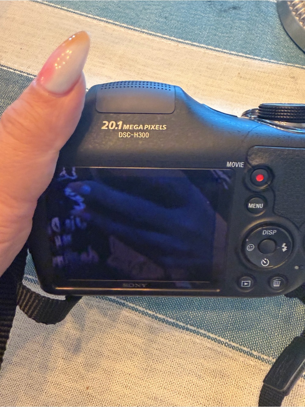 Sony Black Camera with Black Lens Cap - Picture 9 of 11